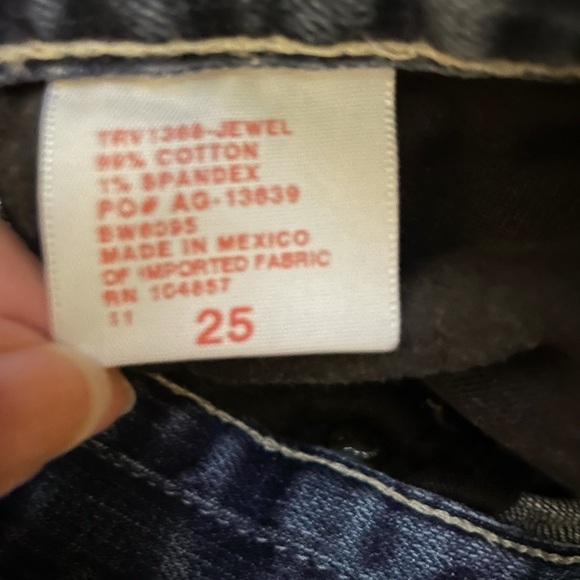 AG Adriano Goldschmied Gemma shorts raw hem Size 25 - Picture 9 of 10